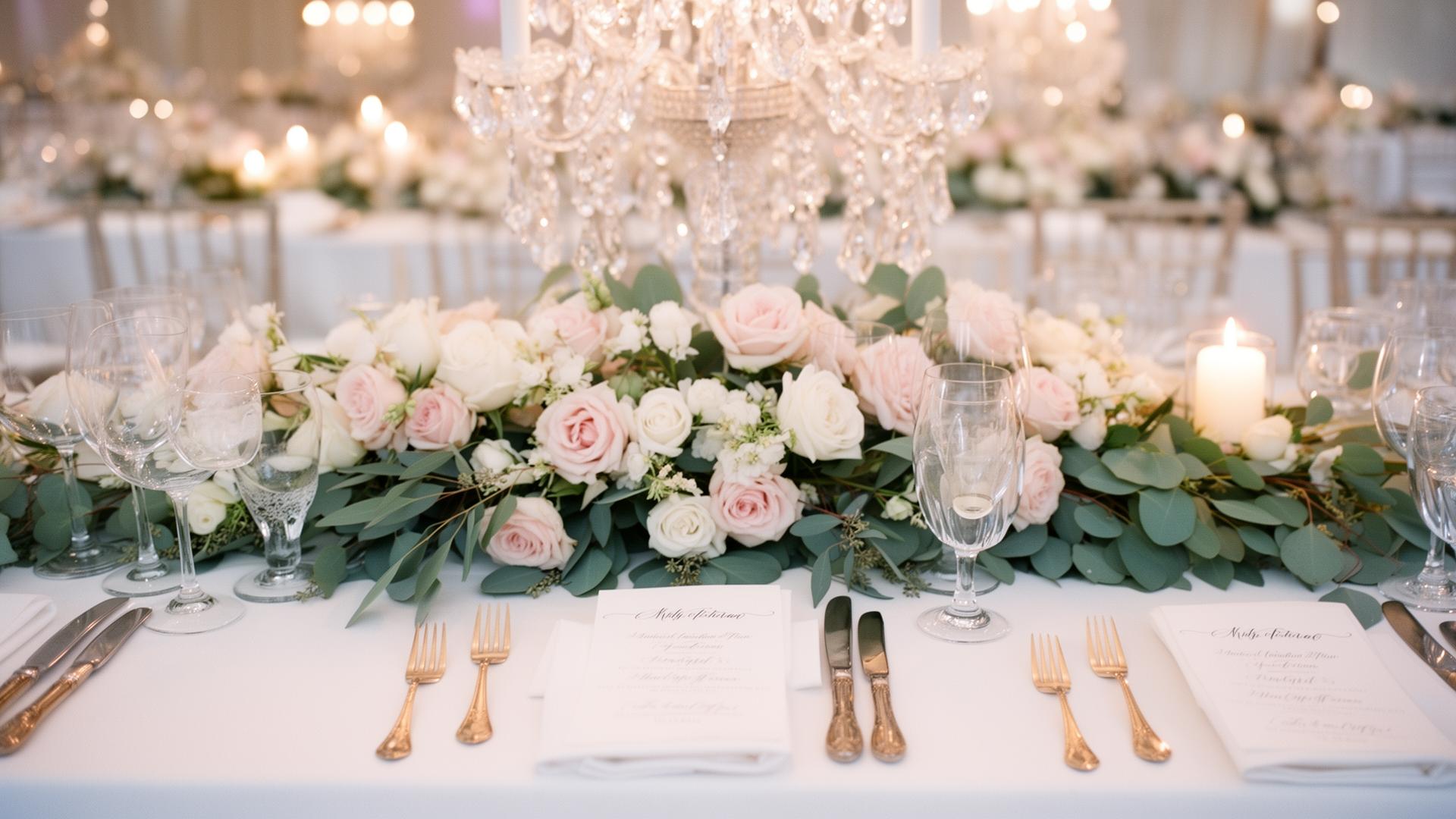 Wedding tablescape